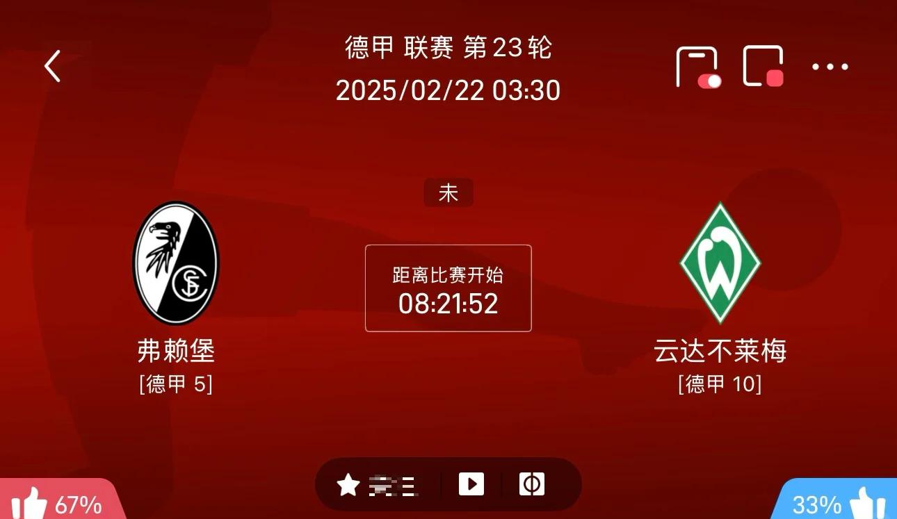 弗莱堡客场告捷，客场气势正盛